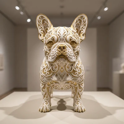 Питомец в стиле бумажной скульптуры — AI промт для Nano Banana Pro