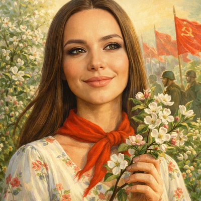 Плакат: Весна Победы — AI промт для GPT Image 1.5