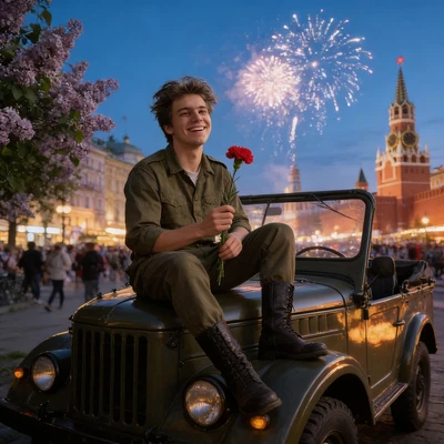 Победная Весна: 1945 год — AI промт для Seedream 4.5