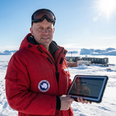 Полярный исследователь National Geographic — AI промт для Nano Banana Pro