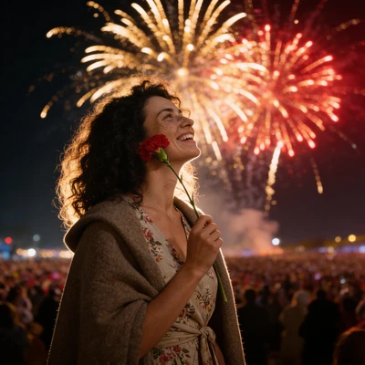 Постер: Эхо Победы — AI промт для Seedream 4.5