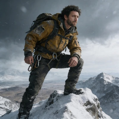 Постер: Исследователь Безмолвия — AI промт для Seedream 4.5