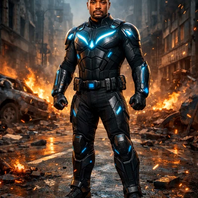 Постер супергероя Marvel — AI промт для GPT Image 1.5