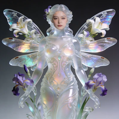 Повелитель флоры в стиле Лалик — AI промт для Seedream 4.5