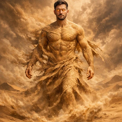 Повелитель Стихии Песка — AI промт для GPT Image 1.5