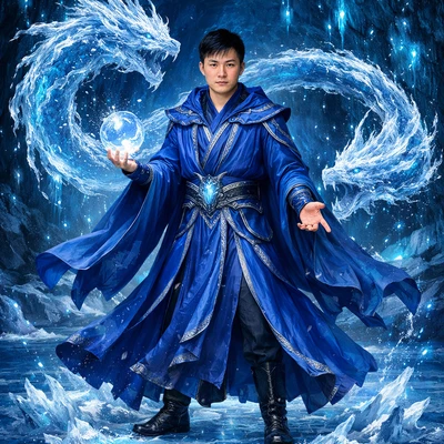 Повелитель стихий: Магия воды — AI промт для GPT Image 1.5