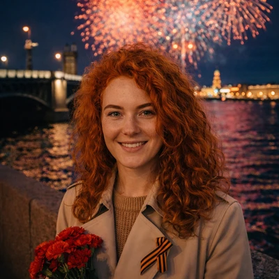 Праздничный салют на набережной — AI промт для GPT Image 1.5