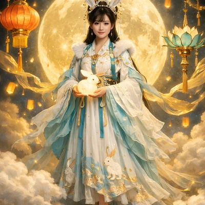 Праздник Лунного кролика — AI промт для GPT Image 1.5