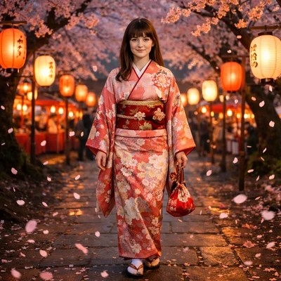 Праздник Сакура Мацури в Японии — AI промт для GPT Image 1.5