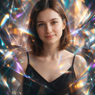 Prism Glass: Магия преломления — AI промт для GPT Image 1.5