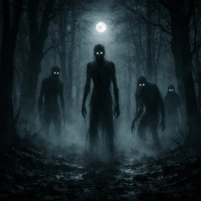 Призрачный лес (Хоррор) — AI промт для GPT Image 1.5