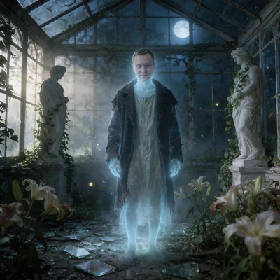 Призрачный Садовник Забытого Поместья — AI промт для Seedream 4.5