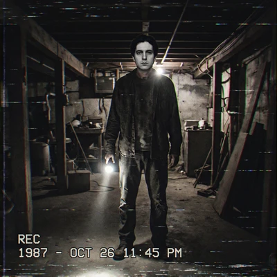 Призрак из VHS-хоррора 80-х — AI промт для Nano Banana Pro