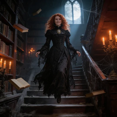 Призрак Шелкового Поместья — AI промт для Seedream 4.5