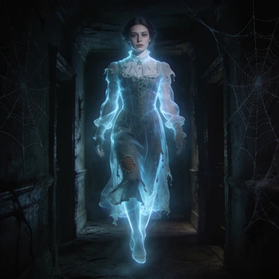 Призрак викторианского особняка — AI промт для Seedream 4.5