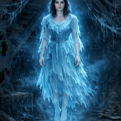 Призрак Викторианской эпохи — AI промт для GPT Image 1.5