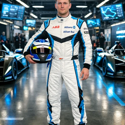 Профессиональный гонщик Формулы-Э — AI промт для GPT Image 1.5