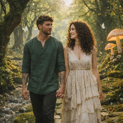 Прогулка в зачарованном лесу — AI промт для GPT Image 1.5