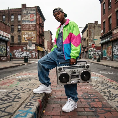 Путешественник во времени: Стиль 90-х — AI промт для Nano Banana Pro