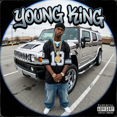 Рэпер на обложке альбома 2000-х — AI промт для Nano Banana Pro