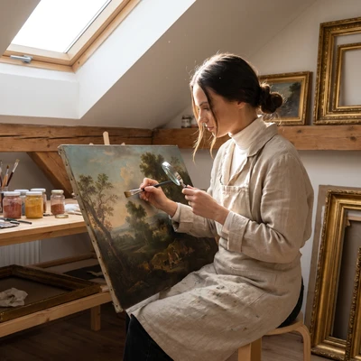 Реставратор антиквариата — AI промт для Nano Banana Pro