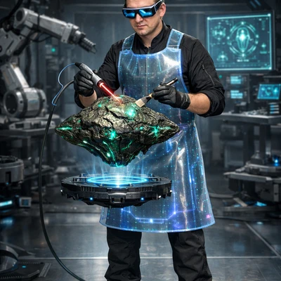 Реставратор древних космических реликвий — AI промт для GPT Image 1.5