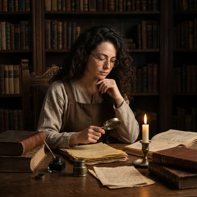 Реставратор Древних Рукописей — AI промт для Nano Banana Pro