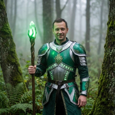 Рыцарь Нефритового Ордена — AI промт для Nano Banana Pro