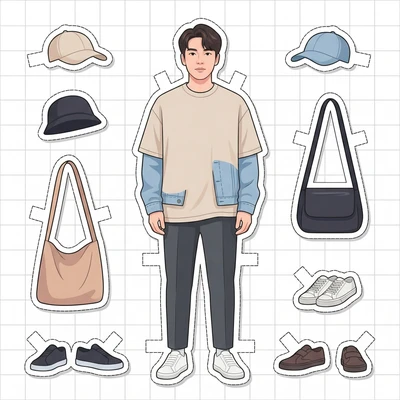 Стиль «Бумажная кукла» в Telegram — AI промт для Nano Banana Pro