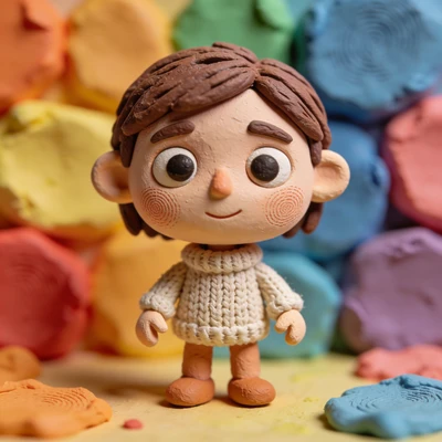 Стиль «Глиняный мир» — AI промт для Seedream 4.5