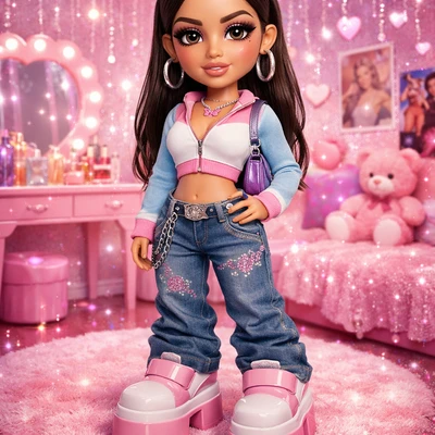 Стиль куклы Братц — AI промт для GPT Image 1.5