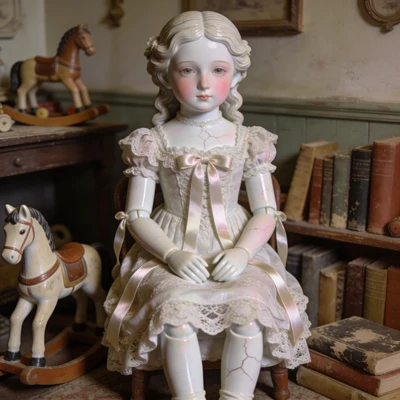 Стиль куклы из фарфора — AI промт для Seedream 4.5