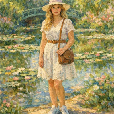 Стиль масляной живописи импрессионистов — AI промт для GPT Image 1.5