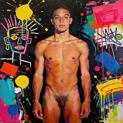 Стиль нео-экспрессионизма: Портрет — AI промт для Seedream 4.5