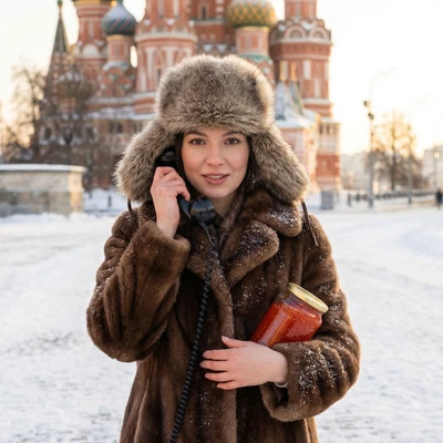 Стиль «Славянский шик» — AI промт для Nano Banana Pro