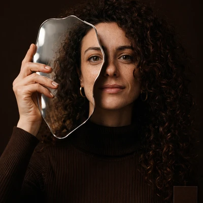 Сюрреалистичный зеркальный портрет — AI промт для GPT Image 1.5