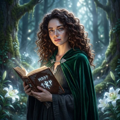 Тайна Весеннего Сада — AI промт для Nano Banana Pro