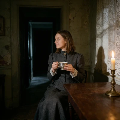 Тайны старого имения: готический детектив — AI промт для Seedream 4.5