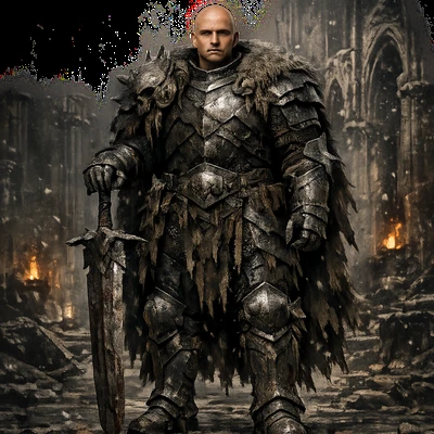 Темный лорд в стиле Dark Souls — AI промт для GPT Image 1.5