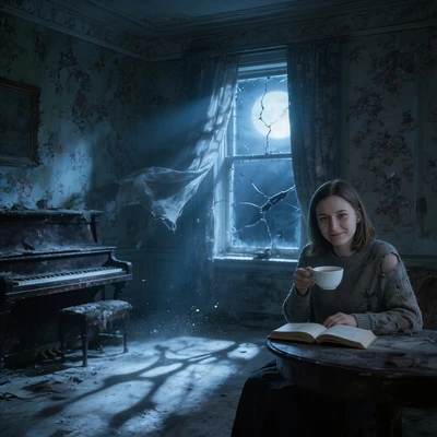 Тень покинутого особняка — AI промт для Seedream 4.5