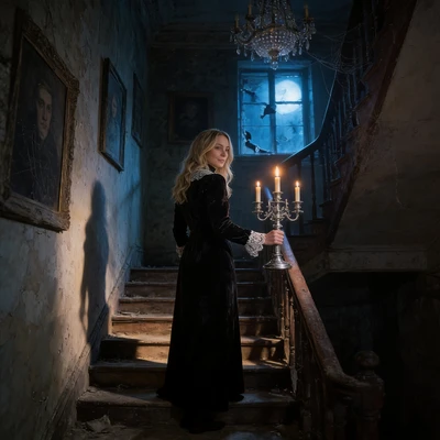 Тень Забытого Особняка — AI промт для Seedream 4.5