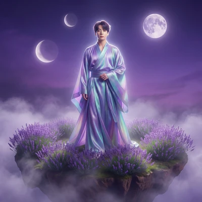 Тренд: Лавандовая дымка — AI промт для Nano Banana Pro