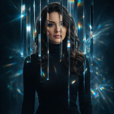 Тренд: Стеклянная Отражающая Эстетика — AI промт для GPT Image 1.5