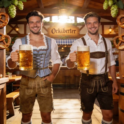 Участник фестиваля Октоберфест — AI промт для Seedream 4.5