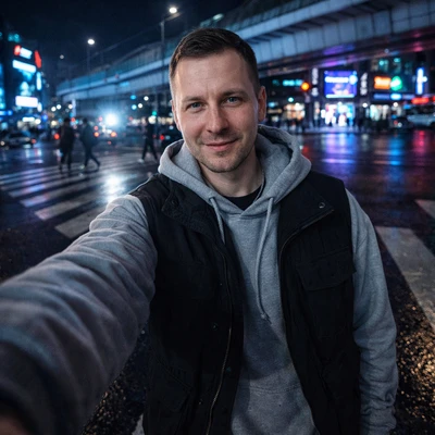 Урбанистический блог: Ночной город — AI промт для GPT Image 1.5