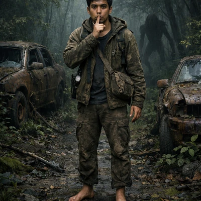 Ужас в стиле «Тихое место» — AI промт для GPT Image 1.5