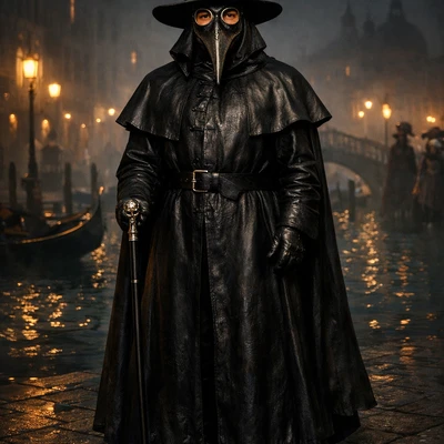 Венецианский чумной доктор — AI промт для GPT Image 1.5
