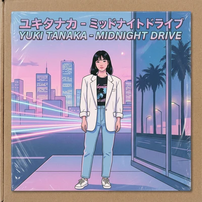 Виниловая обложка в стиле Сити-поп — AI промт для Nano Banana Pro