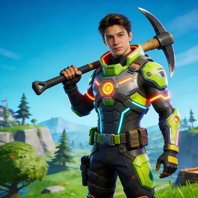 Виртуальный аватар: Стиль Fortnite — AI промт для Seedream 4.5