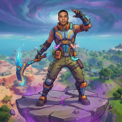 Виртуальный аватар в стиле Fortnite — AI промт для Nano Banana Pro